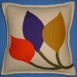 Contempo Wool Felt Three Leaf Pillow