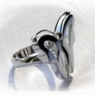 Artisian Handcrafted Designer Sterling Silver Butterfly Ring