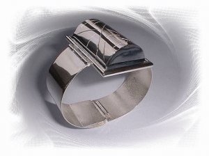 Artisian Handcrafted Designer Sterling Silver Designer Cuff Bracelet Bangle