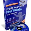 My First Website in 60 Mintues Ebook