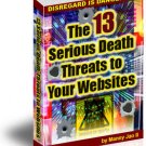 13 Serious Death Threats to Your Websites Ebook