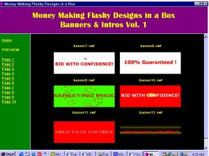 Money Making Website Template