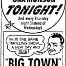 BIG TOWN (1937-49)  Old Time Radio - CD-ROM - 42 mp3
