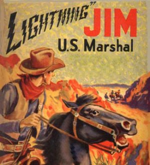 LIGHTING JIM (1940's)  &Acirc;&nbsp;OLD TIME RADIO - 1 CD-ROM - 41 mp3