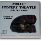 MOLLE' MYSTERY THEATER Volume 1 OLD TIME RADIO - 12 AUDIO CD - 24 SHOWS