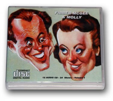 FIBBER MAGEE AND MOLLY -  OLD TIME RADIO - 12 AUDIO CD - 24 Shows - Volume 1