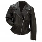 Rocky Mountain Hides™ Solid Genuine Buffalo Leather Ladies’ Jacket