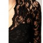 LITTLE black dress party evening elegant Mini Lace Dress clubbing elegant