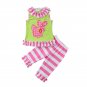 New baby girls toddler 2pc outfits clothing bunny clothes