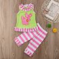 New baby girls toddler 2pc outfits clothing bunny clothes