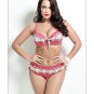 PLUS SIZE BIKINI 2pc Bathing suit womens sexy swimwear XL 2X navy blue