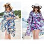 Plus Size Swimsuit Sexy womens Swimwear Brazilian Bikini Three Pieces Cover Up
