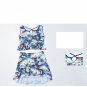 Plus Size Swimsuit Sexy womens Swimwear Brazilian Bikini Three Pieces Cover Up