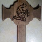 Praying Cowboy Cross