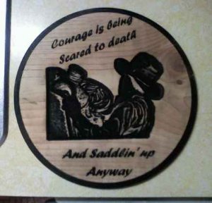 Decorative wall plaque