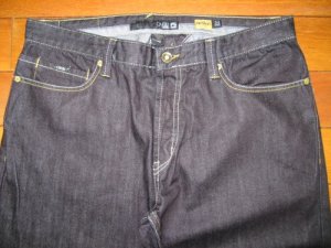 O'NEIL MEN'S JEANS midway fit 34X32.5" dark blue denim