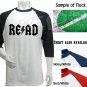 READ ACDC Style Team Jersey Shirts Teacher Shirt Great for reading and Librarian