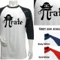 Math Pi Pirate Team Jersey Shirt Great for any teacher