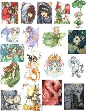* View Invoice     * Copy  Big sticker Sampler Sheet