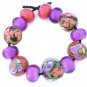 Handmade Lampworked Glass Beads Flowers 01