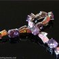 PINK FIRE OPAL AMETHYST 925 STERLING SILVER BRACELET B3