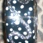Enamel Cuff with Crystal Detail
