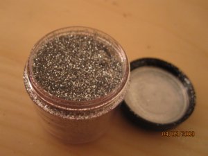 MAC COSMETICS PIGMENT GLITTER 1/4 SAMPLE OF SILVER