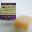 BENNETT Extra White Anti-Oxidant Alpha Arbutin Skin Whitening soap 130g./4.6oz.