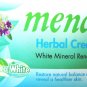 12 PCS of MENA Extra Whitening Herbal Mineral Renewal Moisturizer Cream 3g./0.1oz.