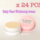 24 x THAI BABY FACE Whitening Cream Fruit Extract Melasma Dark Spots Night Cream 5g.