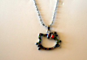Stunning Hello Kitty Swarovski Crystal Necklace&acirc;�&yen;