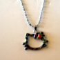 Stunning Hello Kitty Swarovski Crystal Necklace♥