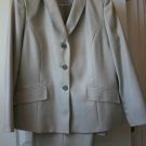 Evan Picone Suit 14P Grey