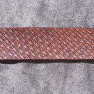 Stamped Basket weave Bracelet