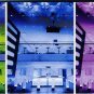 FREE SHIP ~ 10 pcs RGB LED 5W E27 110V 240V color chang bulb + 1remote