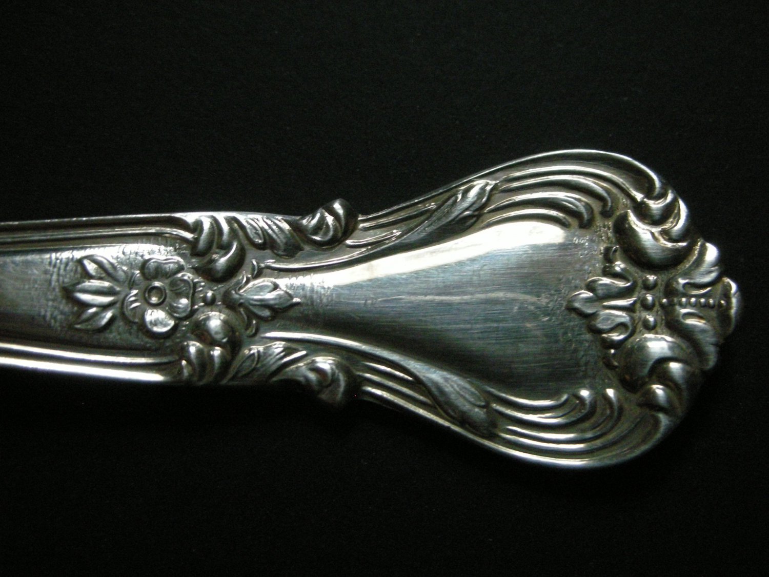 Vintage Weidlich Sterling Silver Infant Baby Feeding Spoon Ancestry (1)