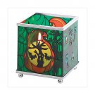 Halloween Glass Votive Holder