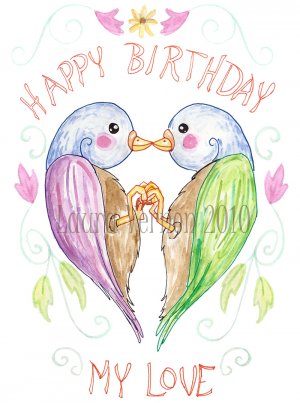 Happy Birthday Love Card