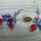 Red & Blue Earrings