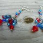 Red & Blue Earrings