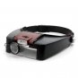 Head Band VISOR Magnifier Light Lamp LED Magnifying A0137