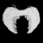White Feather Wings Angel Baby Fairy Costume Props Large A0226