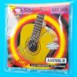 New Alice Black Nylon Classical Guitar Gold-Plated Strings Set A107BK-H A0314