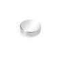 2x New Magnetic Earring Ear Stud Stainless Steel Plug Round Onyx CZ Clear 4mm YL902