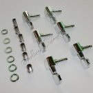 6R Chrome Inline Guitar String Tuning Peg Machine Head Right Handed 10227