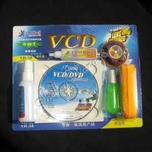 8 Function in 1 Laser Lens Cleaner Disc  Player&Rom PC/Laptop for CD / DVD Player & Rom A0044