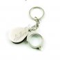 1PCS 3x 20mm Jewelers Eye Loupe Magnifier Magnifying glass Portable KeyChain A0021