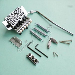 Chrome Floyd Rose Tremolo Bridge Double Locking System Left Handed A0443