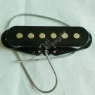 Black Single Coil Magnetic Pickup for 6 Strings Electric Guitar Bass 10158