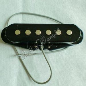 Black Single Coil Magnetic Pickup for 6 Strings Electric Guitar Bass 10158
